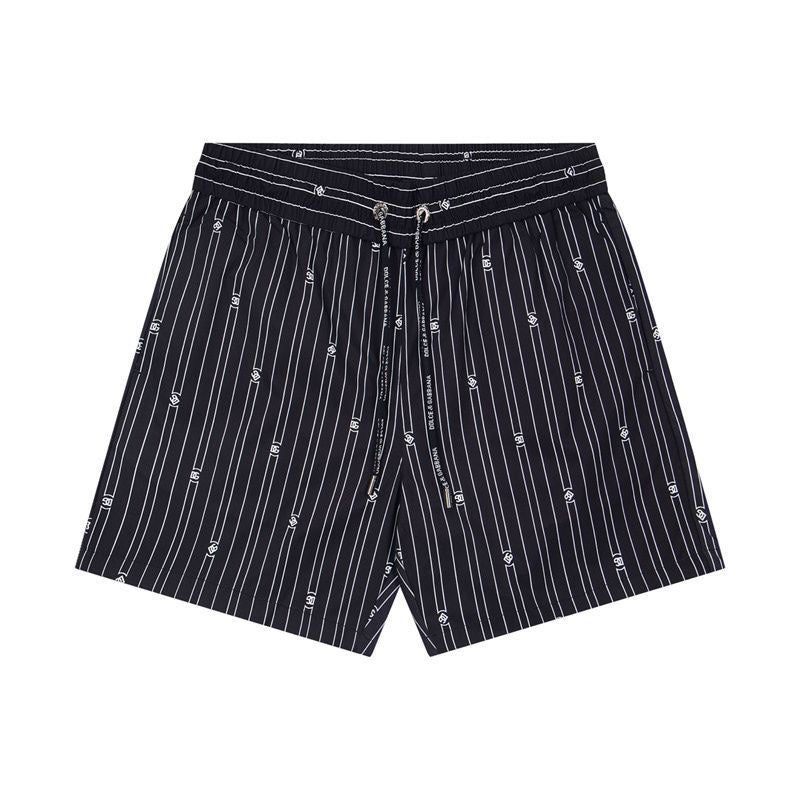 Dolce & Gabbana DG Colorblock Graphic Print Beach Shorts