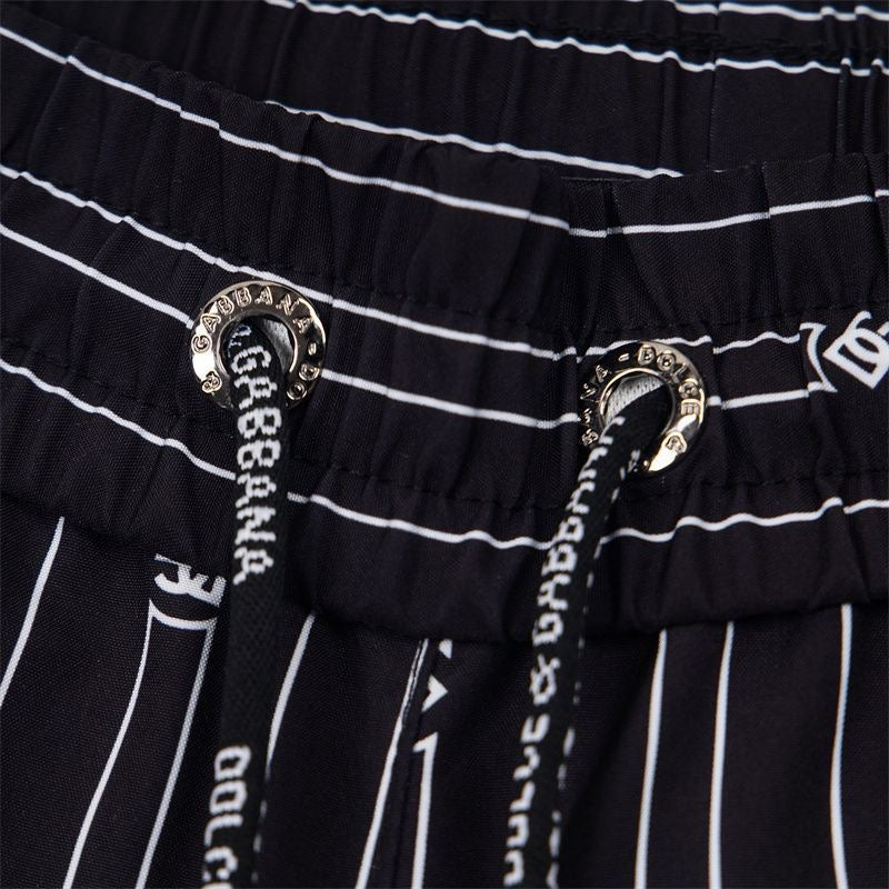 Dolce & Gabbana DG Colorblock Graphic Print Beach Shorts