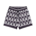 Dolce & Gabbana DG Colorblock Graphic Print Beach Shorts