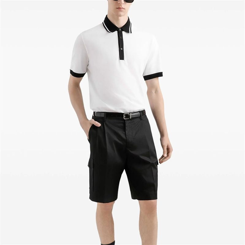 Dolce & Gabbana DG Colorblock Graphic Print Beach Shorts