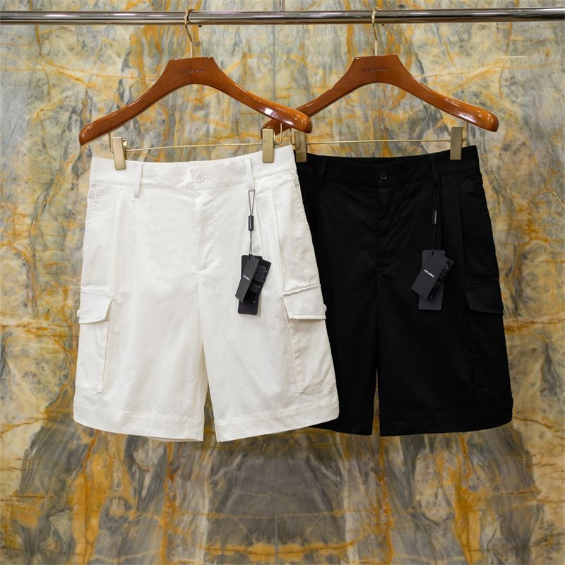 Dolce & Gabbana DG Colorblock Graphic Print Beach Shorts
