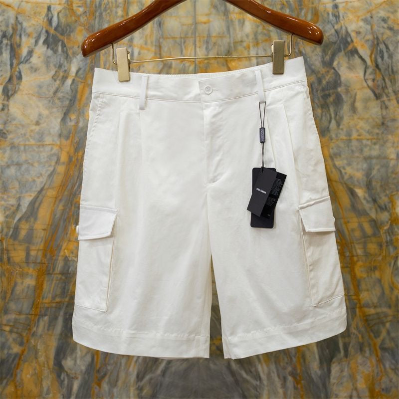 Dolce & Gabbana DG Colorblock Graphic Print Beach Shorts