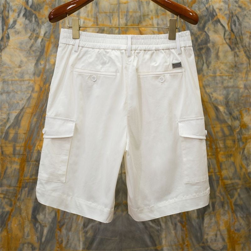 Dolce & Gabbana DG Colorblock Graphic Print Beach Shorts