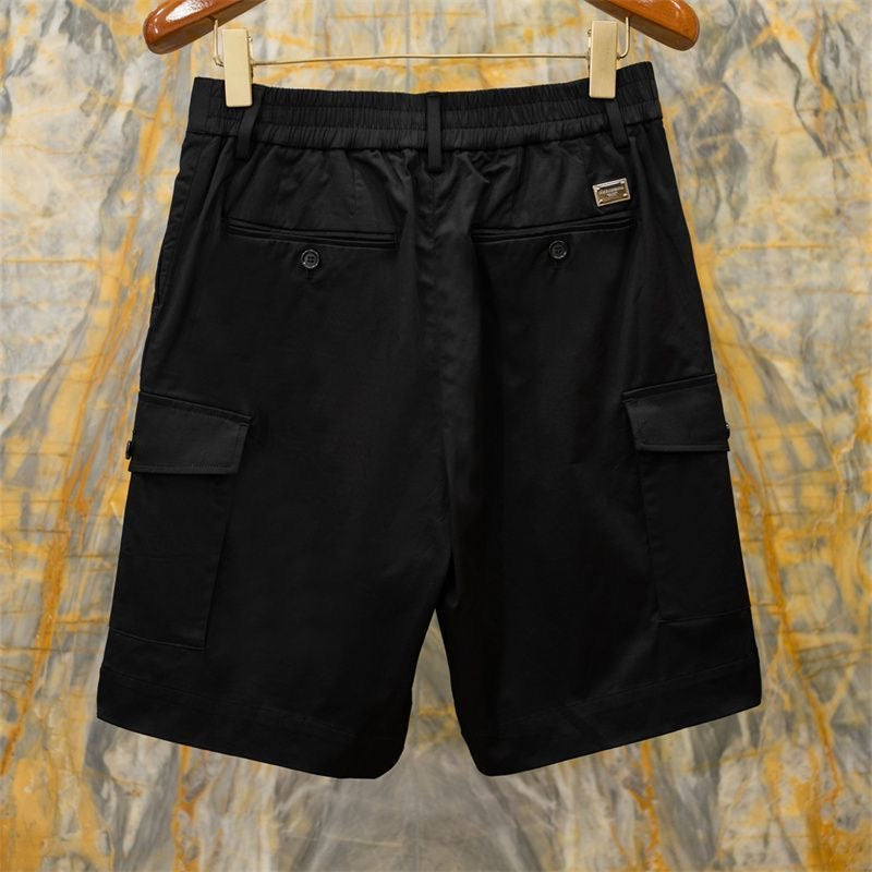 Dolce & Gabbana DG Colorblock Graphic Print Beach Shorts