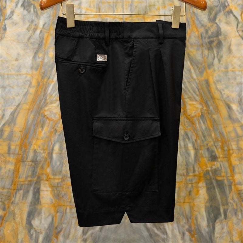 Dolce & Gabbana DG Colorblock Graphic Print Beach Shorts