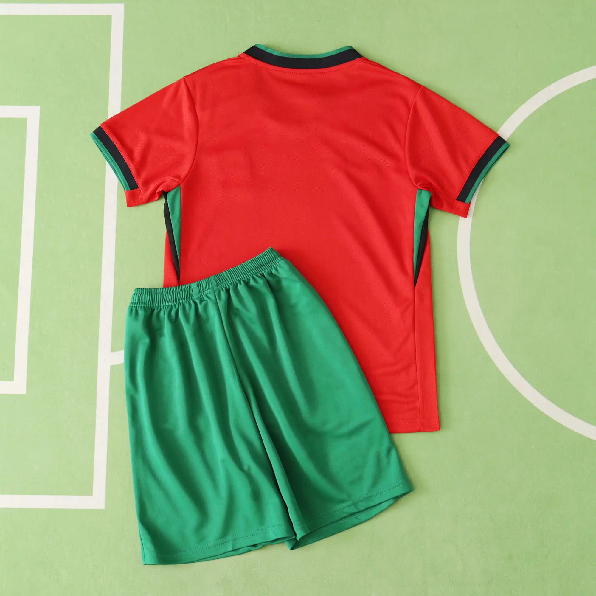 Portugal UEFA Home Kids Kit 2024 Season