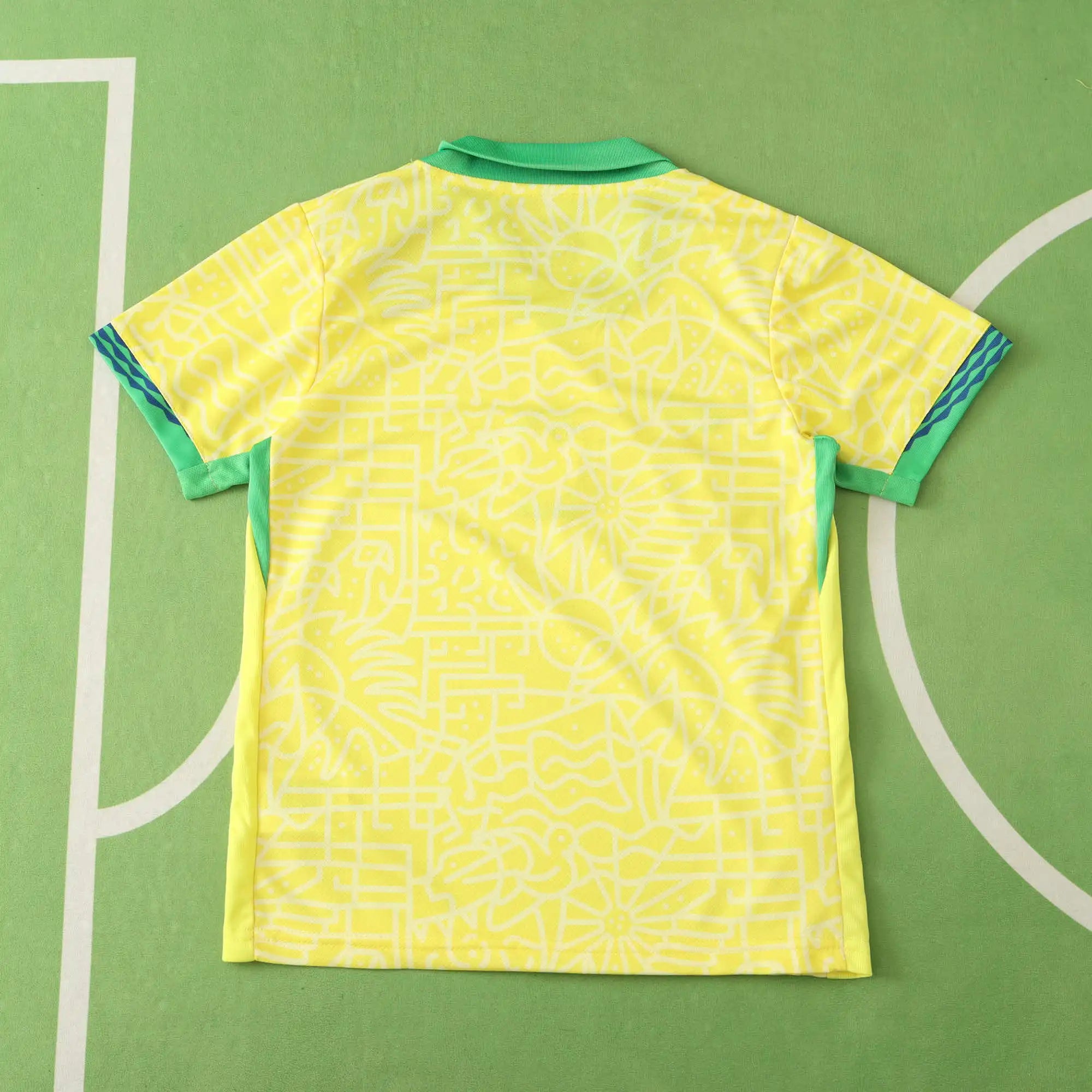 Brazil Home Kids Kit 2024 Season