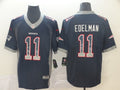 Men's New England Patriots Julian Edelman #11 Navy Player Game Jerseys