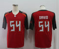 Men's Tampa Bay Buccaneers Lavonte David #54 Red Game Jerseys