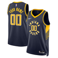 Men's Indiana Pacers Navy 2022/23 Swingman Custom Jerseys - Icon Edition