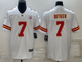 Men's Kansas City Chiefs Harrison Butker #7 White Game Jerseys