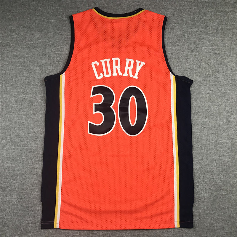 Men's Golden State Warriors Stephen Curry Fanatics Branded Orange Classic Jerseys