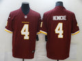Men's Washington Commanders Taylor Heinicke #4 Red Game Jerseys