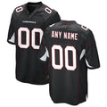 Custom1 Arizona Cardinals Black Game Jerseys Stitched Football Jerseys