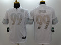 Men's Pittsburgh Steelers Brett Keisel #99 White Game Jerseys