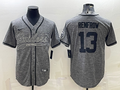 Men's Las Vegas Raiders Hunter Renfrow #13 Gray Game Jerseys Joint Edition