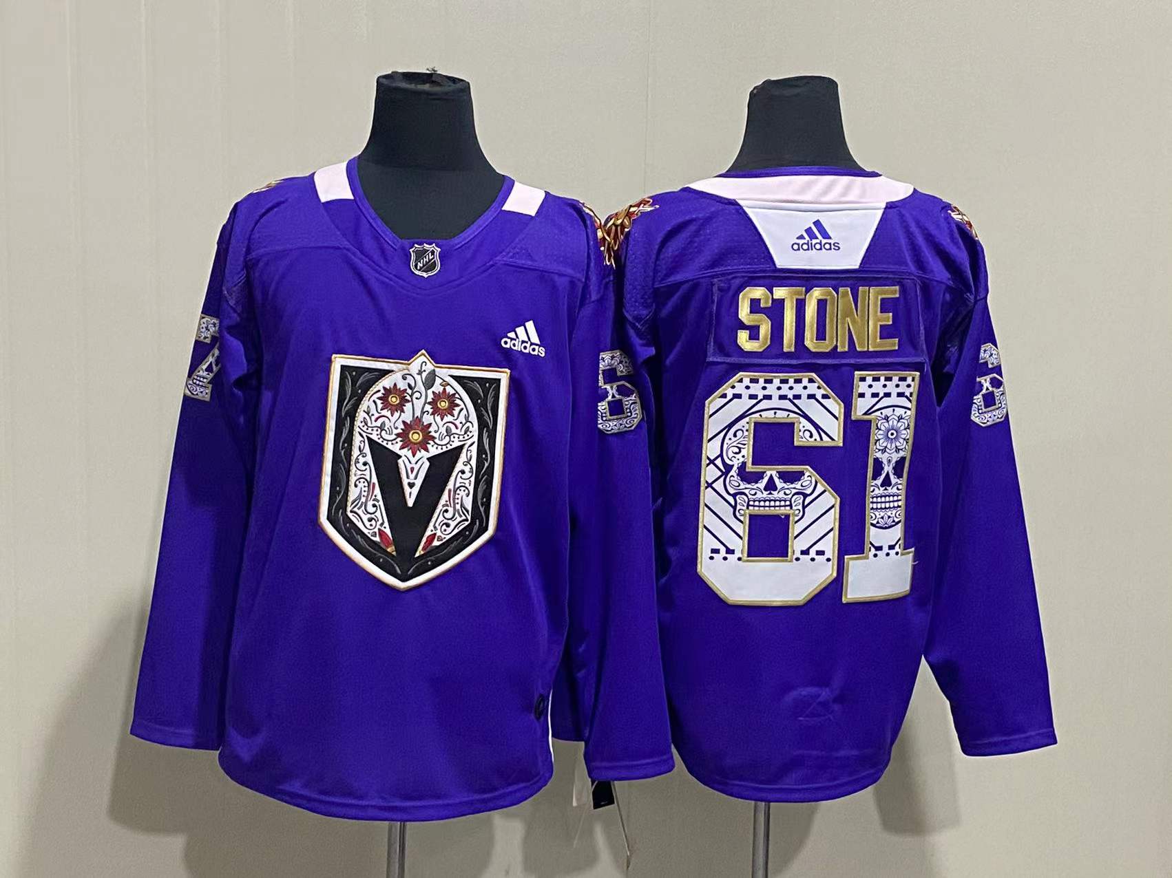 Men's Vegas Golden Knights Mark Stone #61 Blue Breakaway Player Jerseys