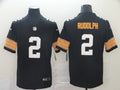 Men's Pittsburgh Steelers Mason Rudolph #2 Black Player Game Jerseys