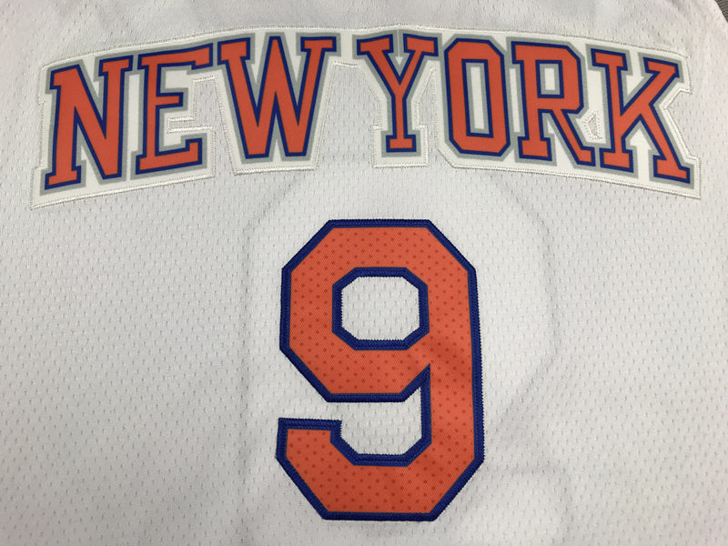 Men's New York Knicks RJ Barrett White 2019 NBA Draft First Round Pick Jerseys