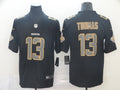 Men's New Orleans Saints Michael Thomas #13 Black Authentic Game Jerseys