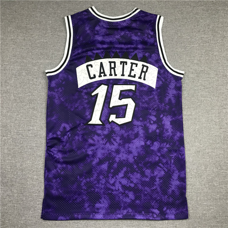 Men's Toronto Raptors Vince Carter Purple Galaxy Swingman Jerseys