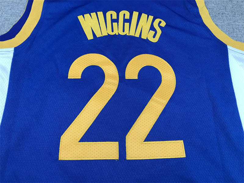 Men's Golden State Warriors Andrew Wiggins 2020/21 Fast Break Replica Jerseys