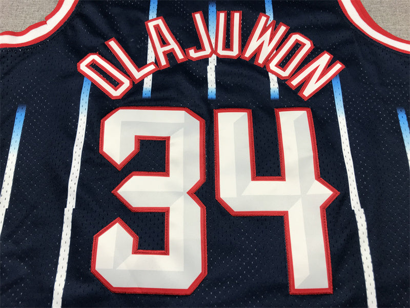 Men's Houston Rockets Hakeem Olajuwon 1996-97 Hardwood Classics Swingman Jerseys