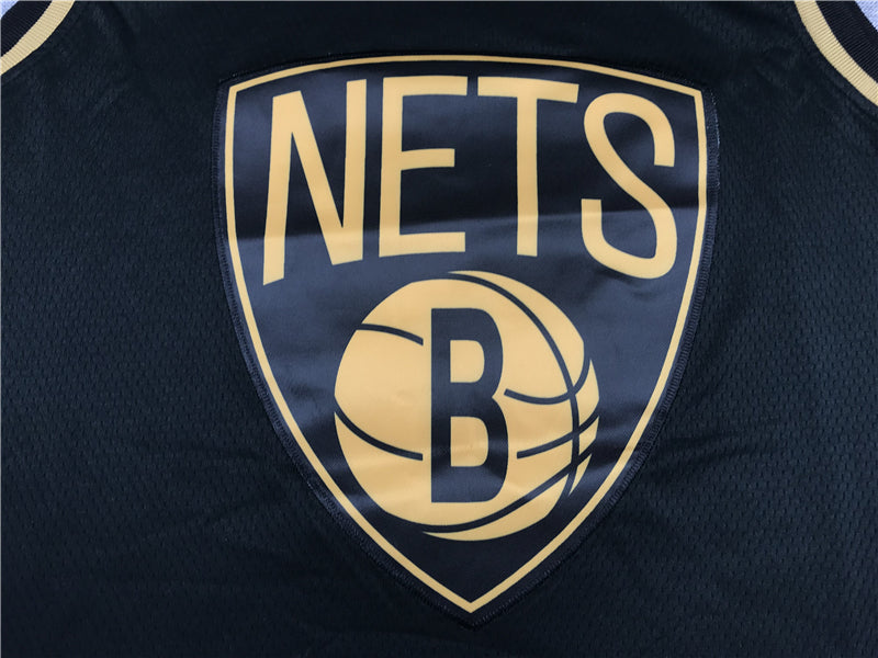 Men's Brooklyn Nets Kyrie Irving #11 NBA Black Swingman Player Jerseys