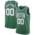 Men's Boston Celtics Kelly Green 2020/21 Swingman Custom Jerseys - Icon Edition