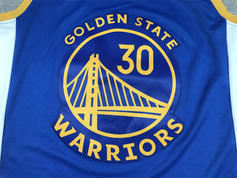 Men's Golden State Warriors Stephen Curry #30 Royal 2022/23 Fast Break Replica Player Jerseys - Icon Edition