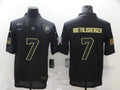 Men's Pittsburgh Steelers Ben Roethlisberger #7 Black Game Player Jerseys