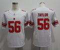 Men's New York Giants Lawrence Taylor #56 White Fashion Game Jerseys