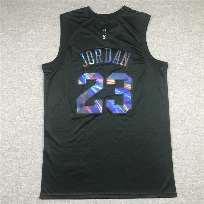 Men's Chicago Bulls Michael Jordan #23 Black Classics Swingman Player Jerseys