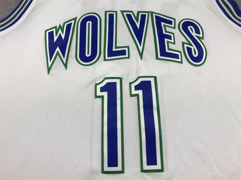 Men's Minnesota Timberwolves Naz Reid #11 White Swingman Player Jerseys