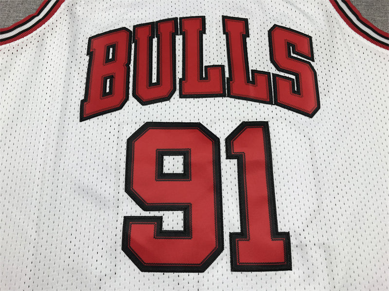 Men's Chicago Bulls Dennis Rodman 1997-98 Hardwood Classics Swingman Jerseys