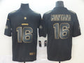 Men's San Francisco 49ers Joe Montana #16 Black Authentic Game Jerseys