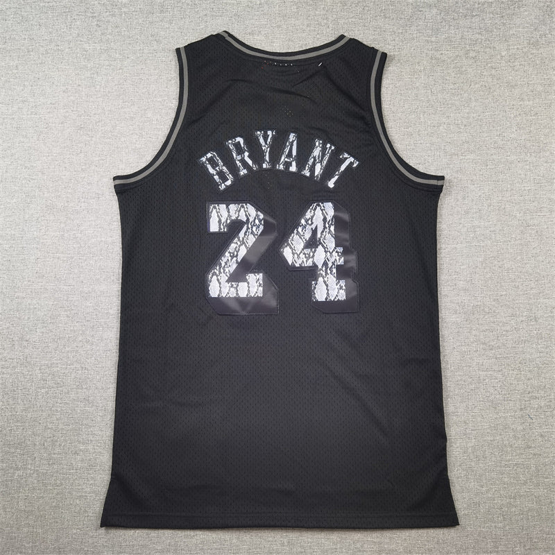 Men's Los Angeles Lakers Kobe Bryant #24 Black 1996/97 Hardwood Classics Swingman Jerseys