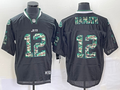 Men's New York Jets Joe Namath #12 Black Game Jerseys