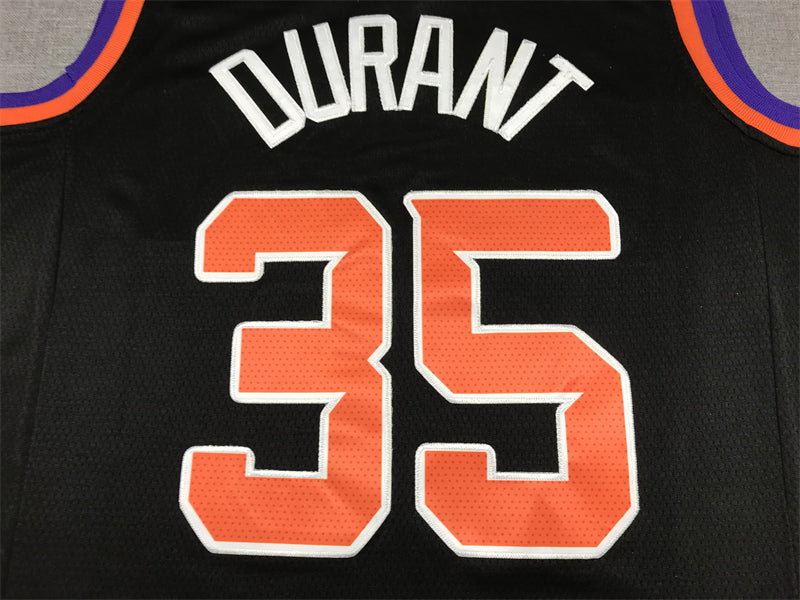 Men's Phoenix Suns Kevin Durant #35 Black 2022/23 Player Jerseys