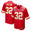 Men's Kansas City Chiefs Nick Bolton #32 Red Super Bowl LVIII Game Jerseys