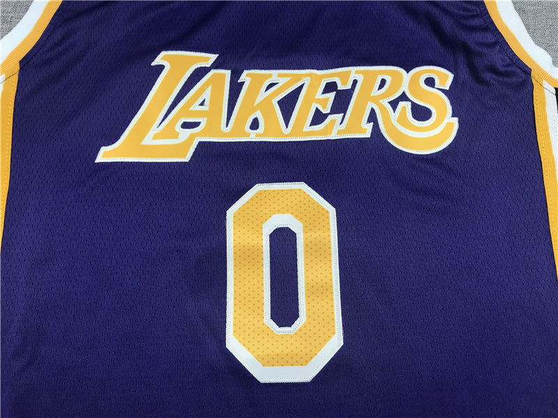 Men's Los Angeles Lakers Russell Westbrook Purple 2020/21 Swingman Player Jerseys