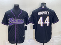 Men's Baltimore Ravens Marlon Humphrey #44 Black Game Jerseys Joint Edition