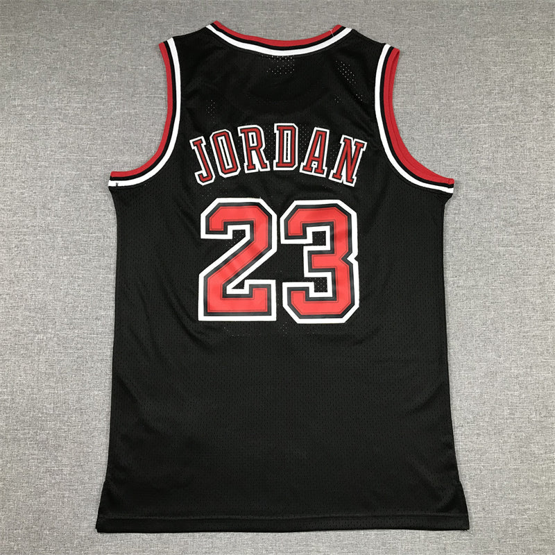 Men's Chicago Bulls Michael Jordan Black 1997-98 Hardwood Classics Player Jerseys