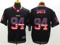 Men's San Francisco 49ers Justin Smith #94 Black Game Jerseys