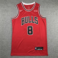 Men's Chicago Bulls Zach LaVine #8 Red Fast Break Player Jerseys