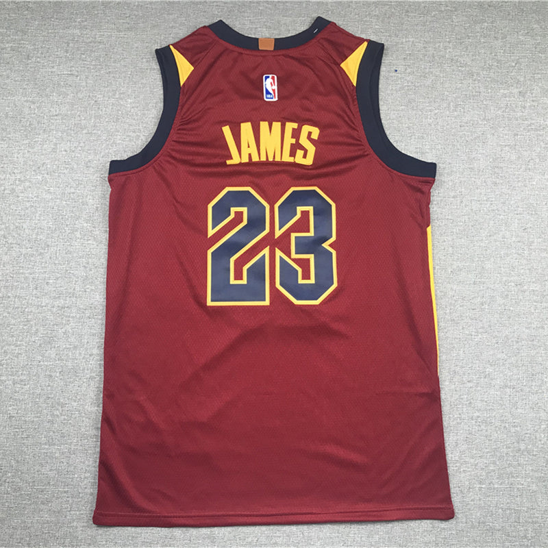 Men's Cleveland Cavaliers LeBron James #23 Red Swingman Player Jerseys