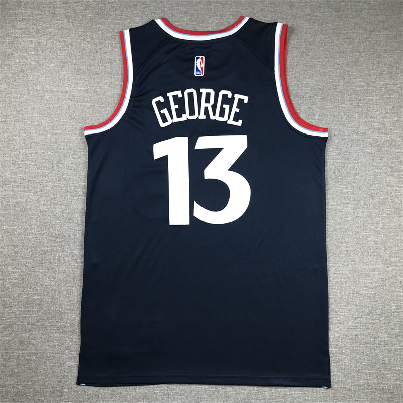 Men's LA Clippers Paul George #13 Navy Swingman Jerseys