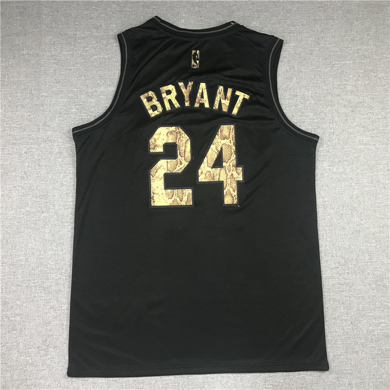 Men's Los Angeles Lakers Kobe Bryant #24 Black Swingman Player Jerseys