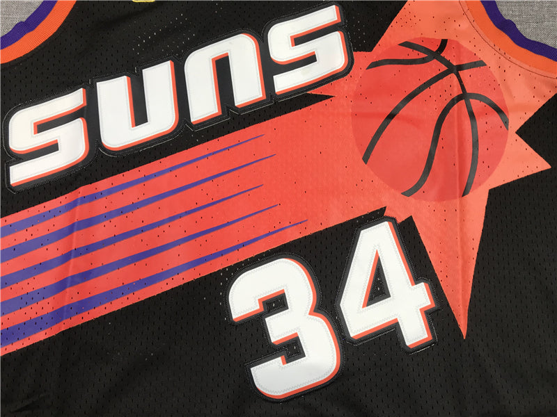 Men's Phoenix Suns Charles Barkley #34 Black 1992-93 Swingman Jerseys