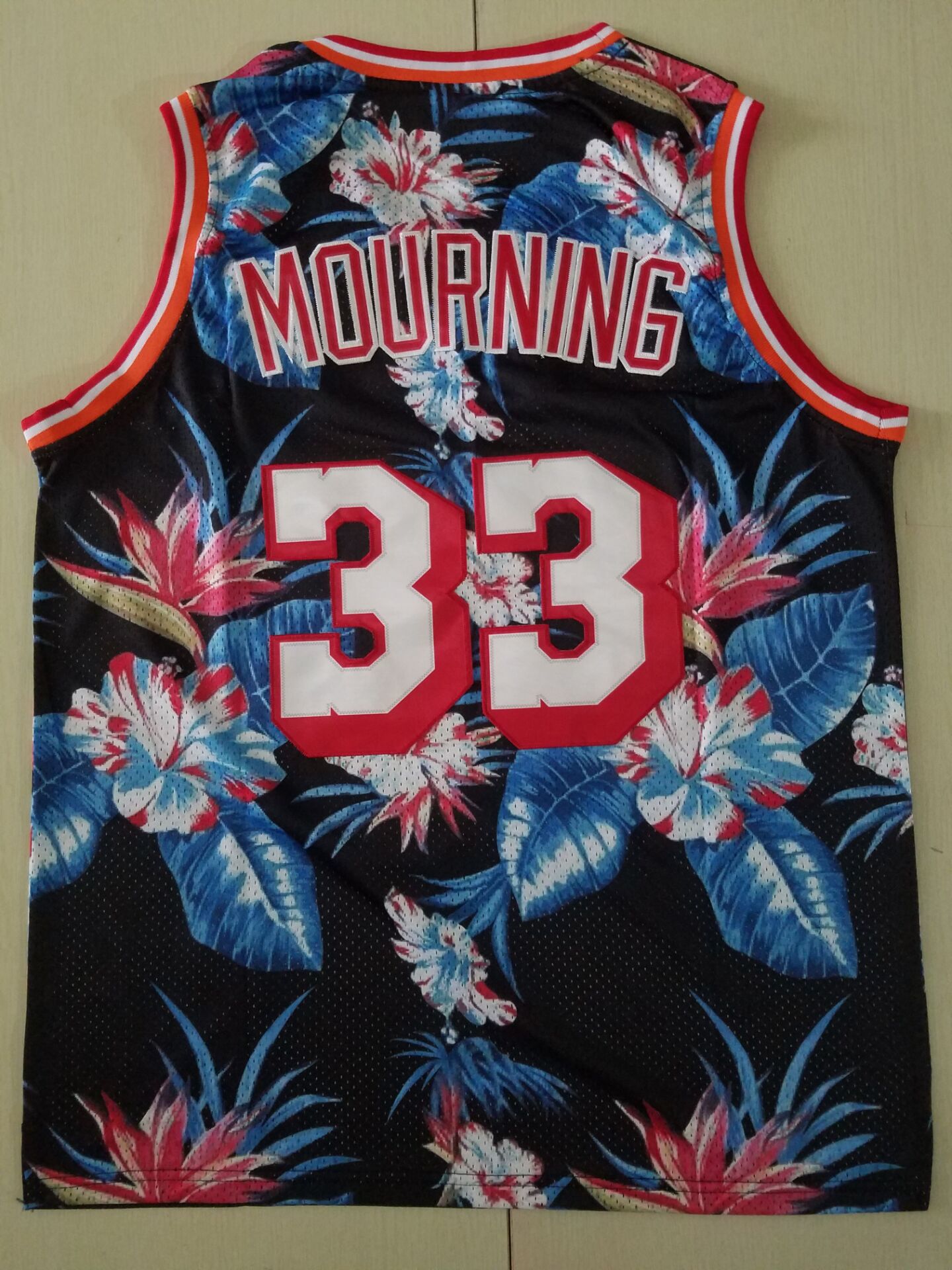 Men's Miami Heat Alonzo Mourning 1996-97 Hardwood Classics Swingman Jerseys